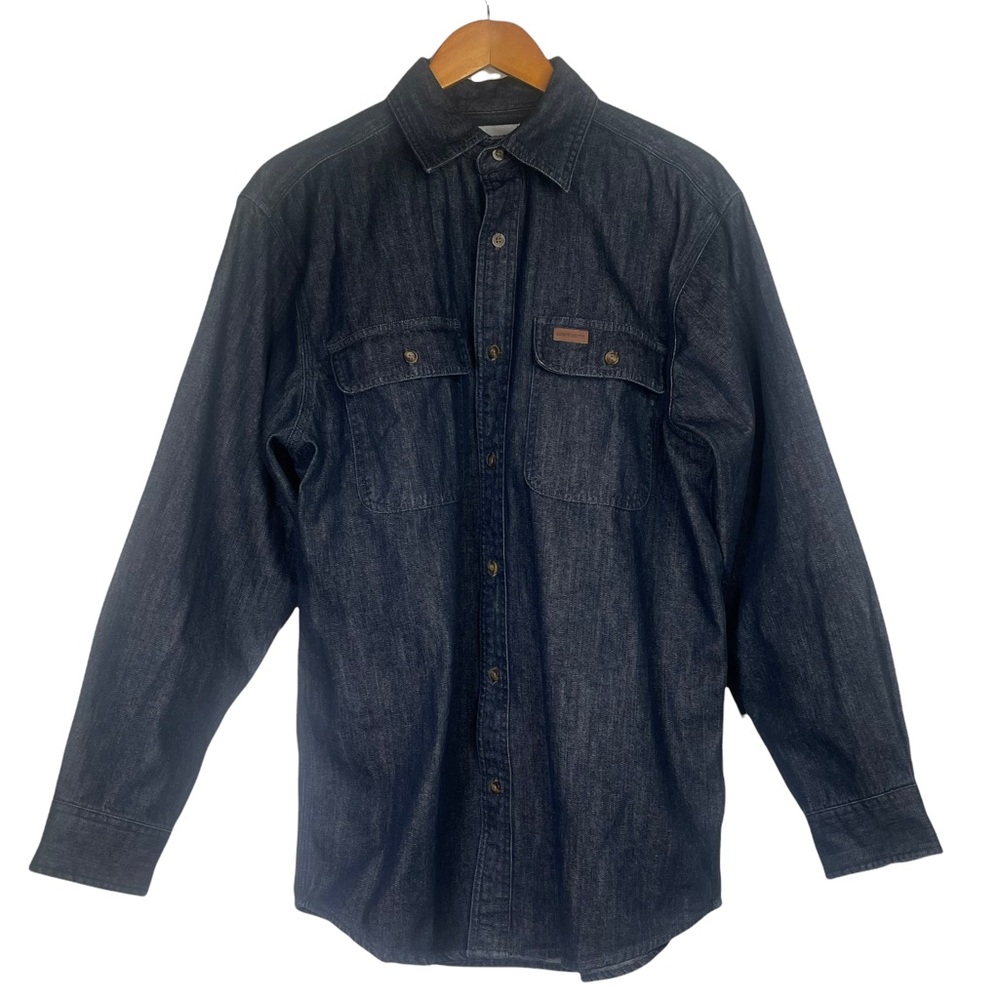 Carhartt Heavyweight Loose Fit Medium Long Sleeve Button Down Shirt